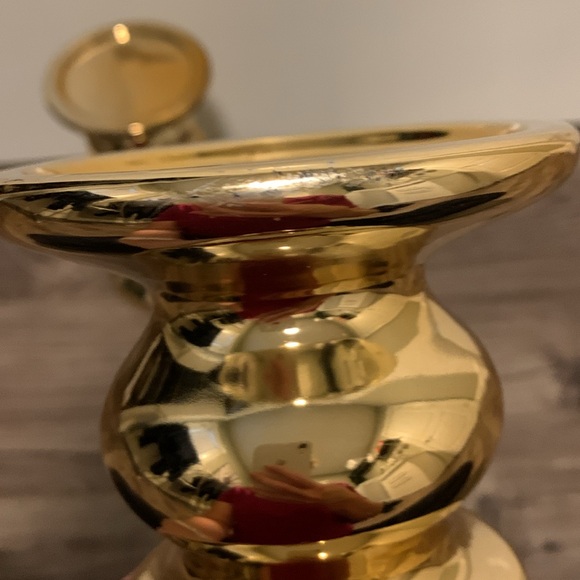 Gold Urban Barn Candle Holders - Picture 4 of 4